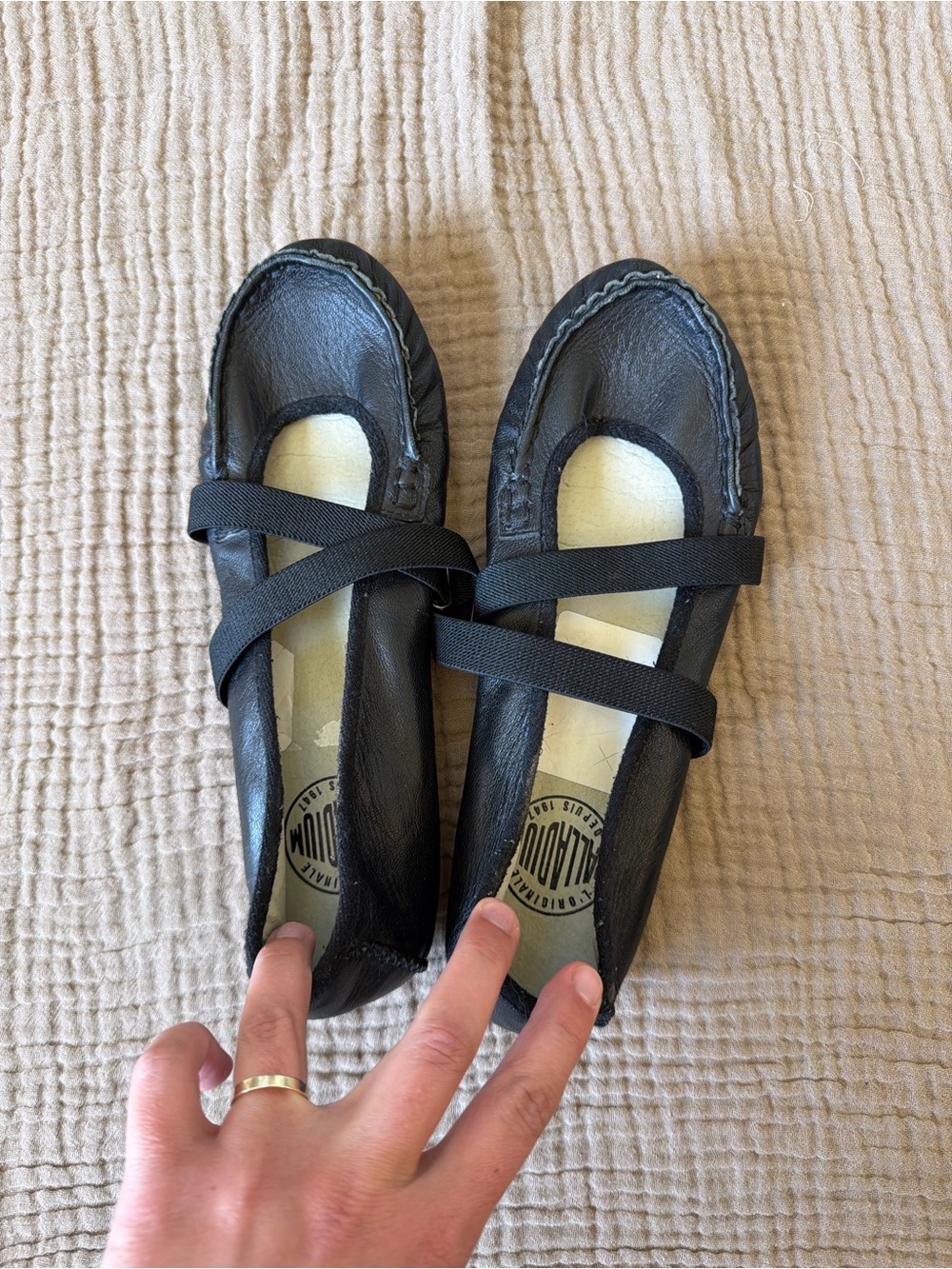 Palladium ballet flats